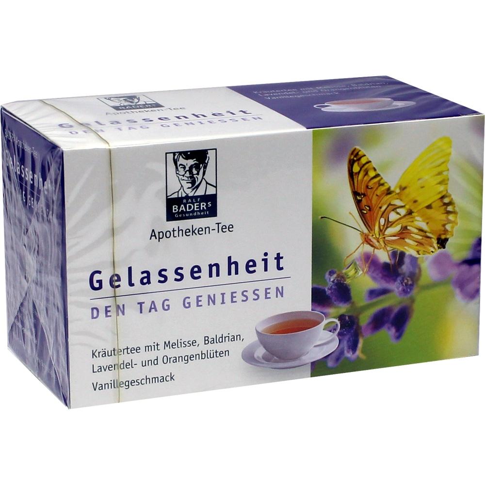 BADERS Apotheken Tee Gelassenheit Filterbeutel 20 St Filterbeutel