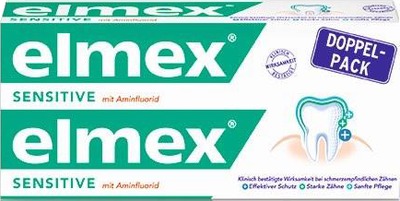 elmex SENSITIVE Zahnpasta Doppelpack 2X75 ml Zahnpasta