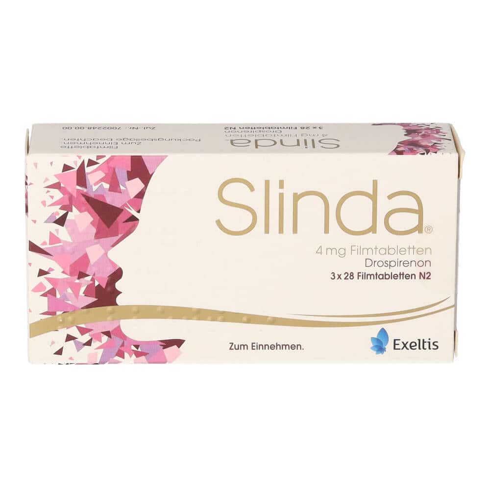 Slinda 4 mg 3X28 St Filmtabletten