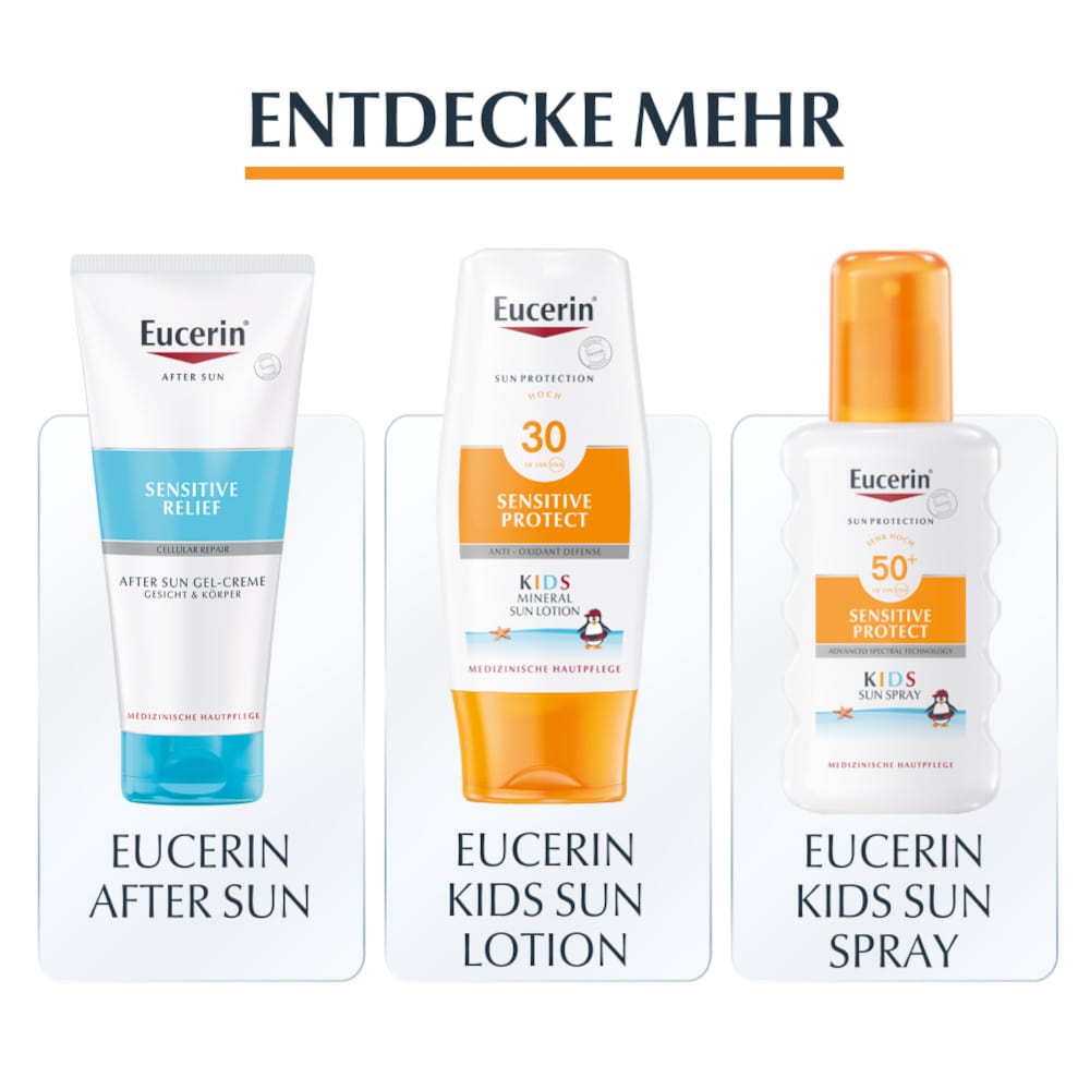 Eucerin SENSITIVE PROTECT KIDS DRY TOUCH GEL CREME LSF 50+ 200 ml Creme