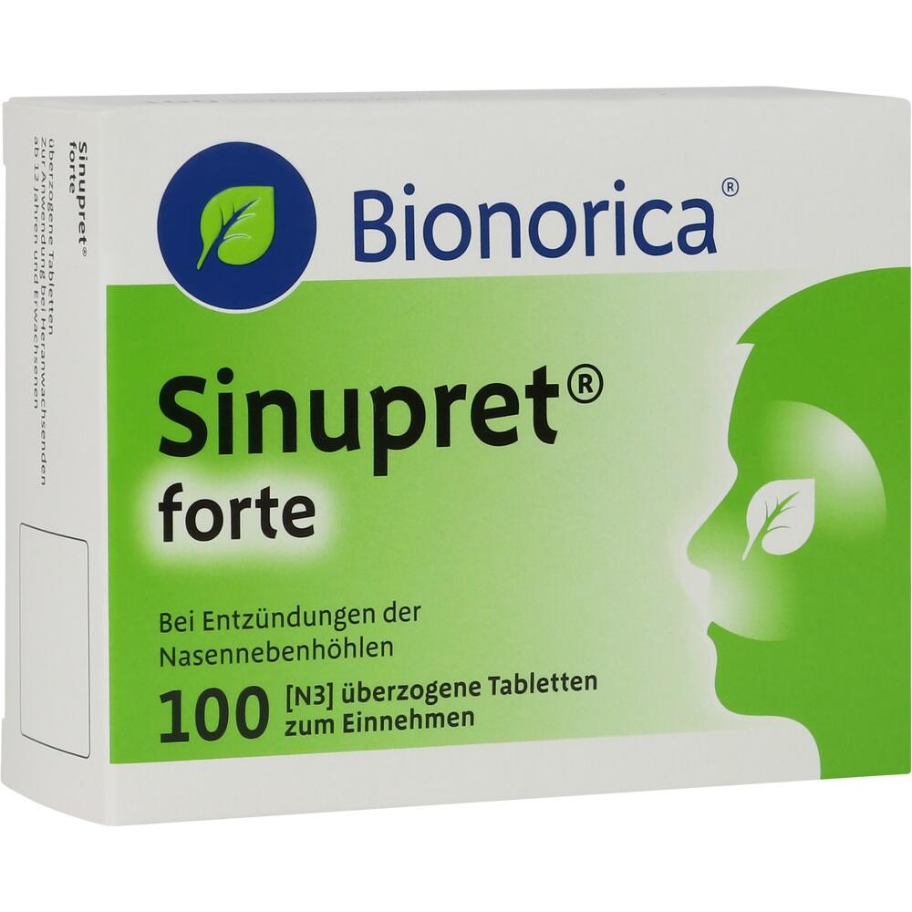 Sinupret forte  100 St Überzogene Tabletten