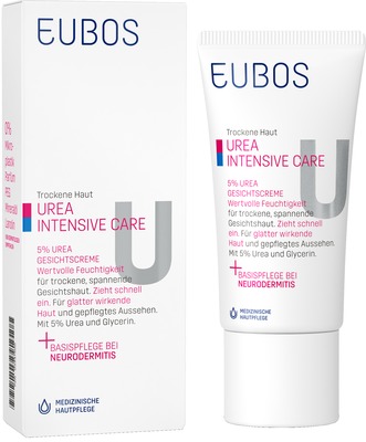 EUBOS TROCKENE Haut Urea 5% Gesichtscreme 50 ml Creme