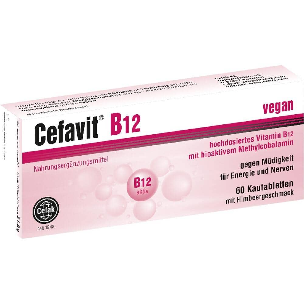 Cefavit B12 60 St Kautabletten