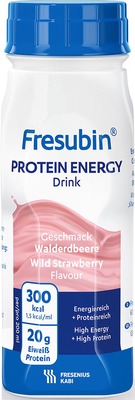 Fresubin Protein Energy DRINK Trinknahrung Walderdbeere 6X4X200 ml Lösung