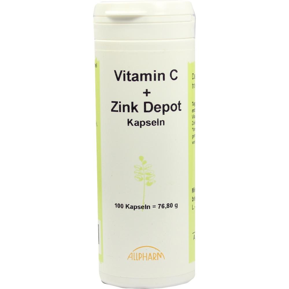 VITAMIN C+ZINK Depot Kapseln 100 St Kapseln
