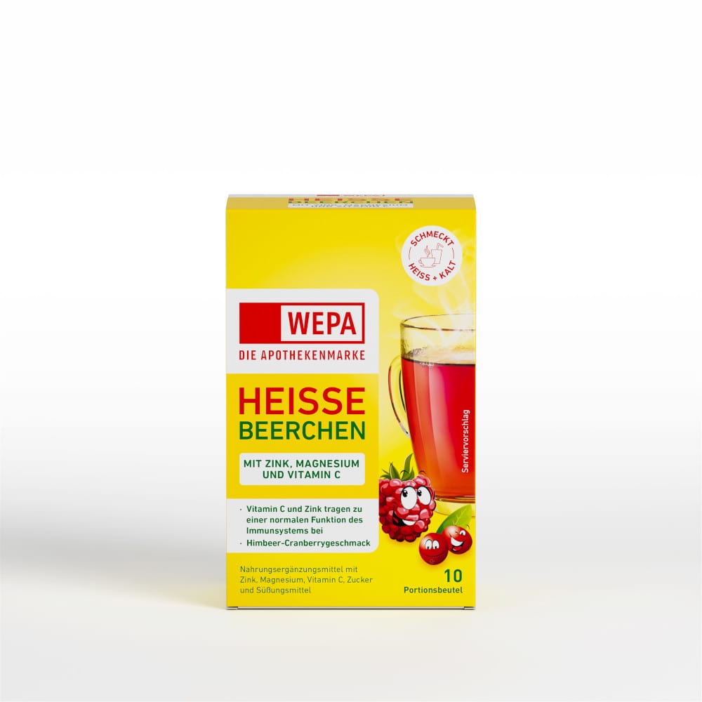 WEPA HEISSE BEERCHEN 10X10 g Pulver