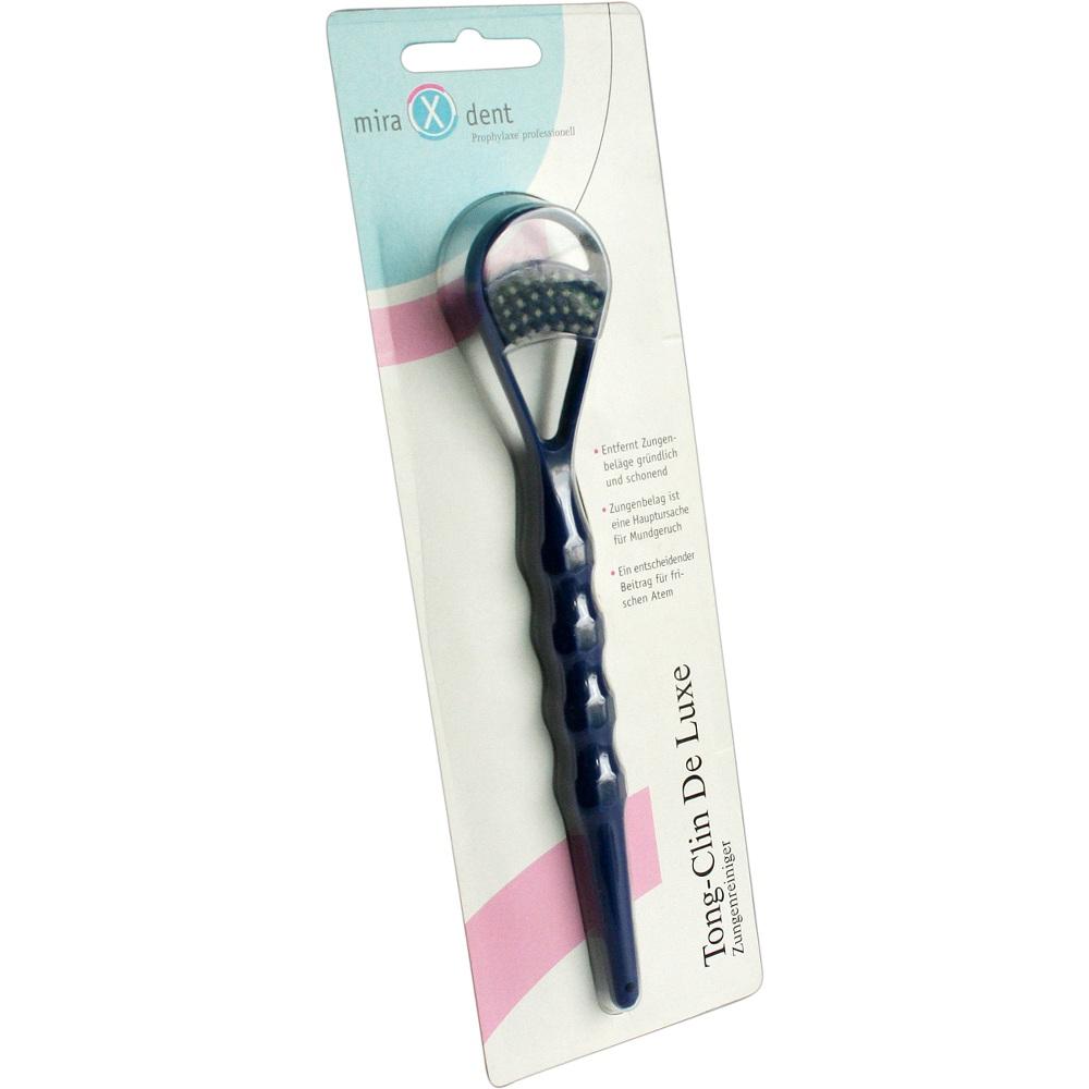 miradent Zungenreiniger Tong-Clin de Luxe blau 1 St