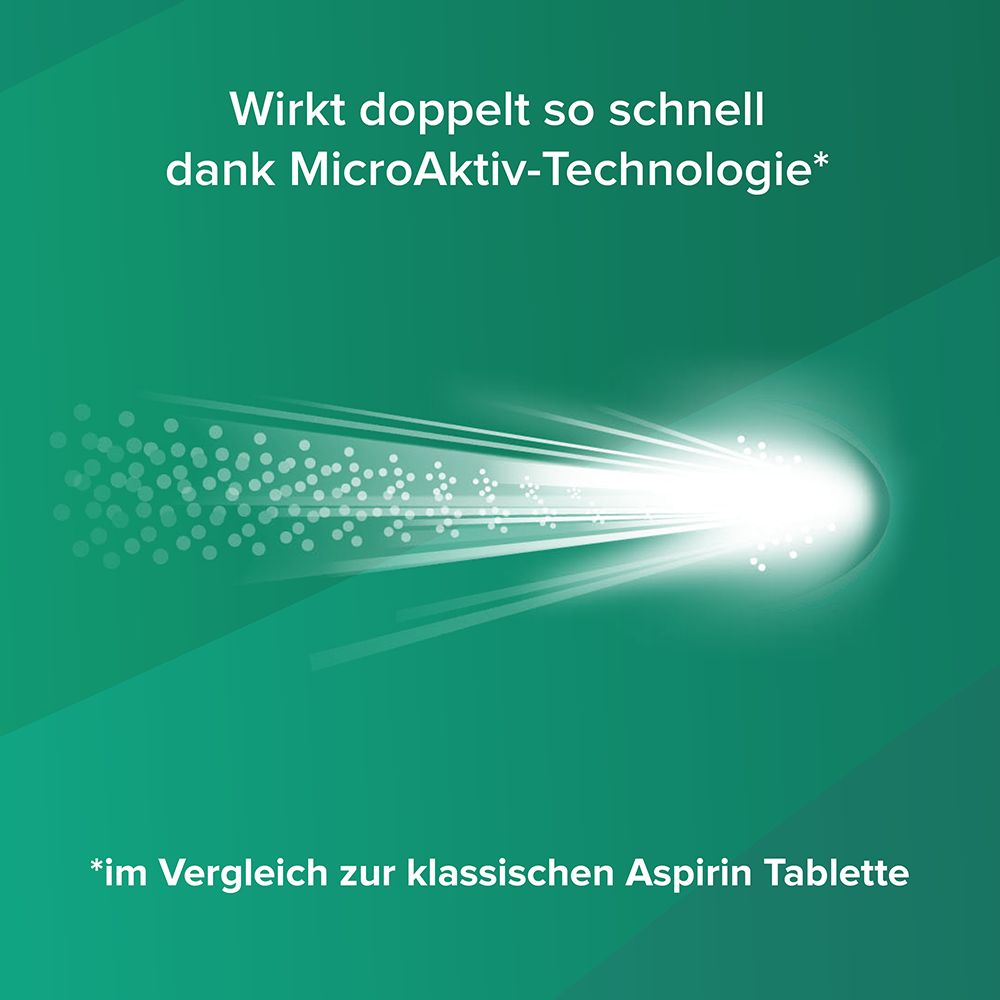 ASPIRIN 500MG  40 St Überzogene Tabletten