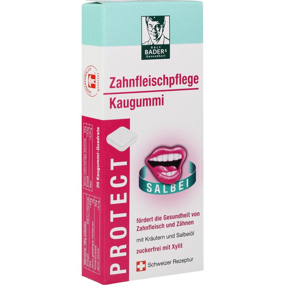 BADERS PROTECT Zahnfleischpflege Kaugummi 20 St Kaugummi
