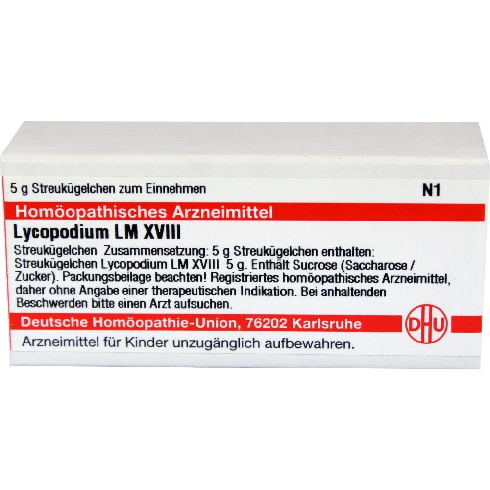 LM LYCOPODIUM XVIII Globuli 5 g Globuli