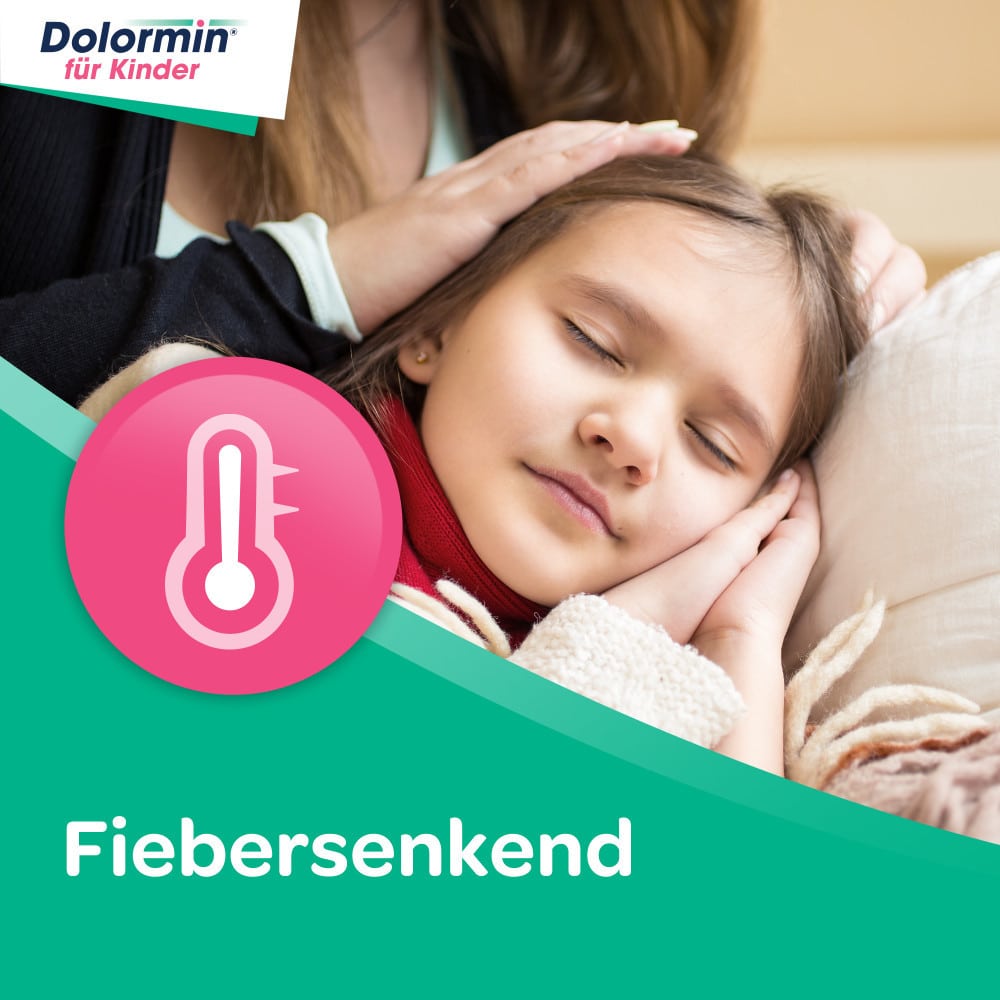 Dolormin Ibuprofensaft, 40 mg/ml für Kinder bei Schmerzen & Fieber