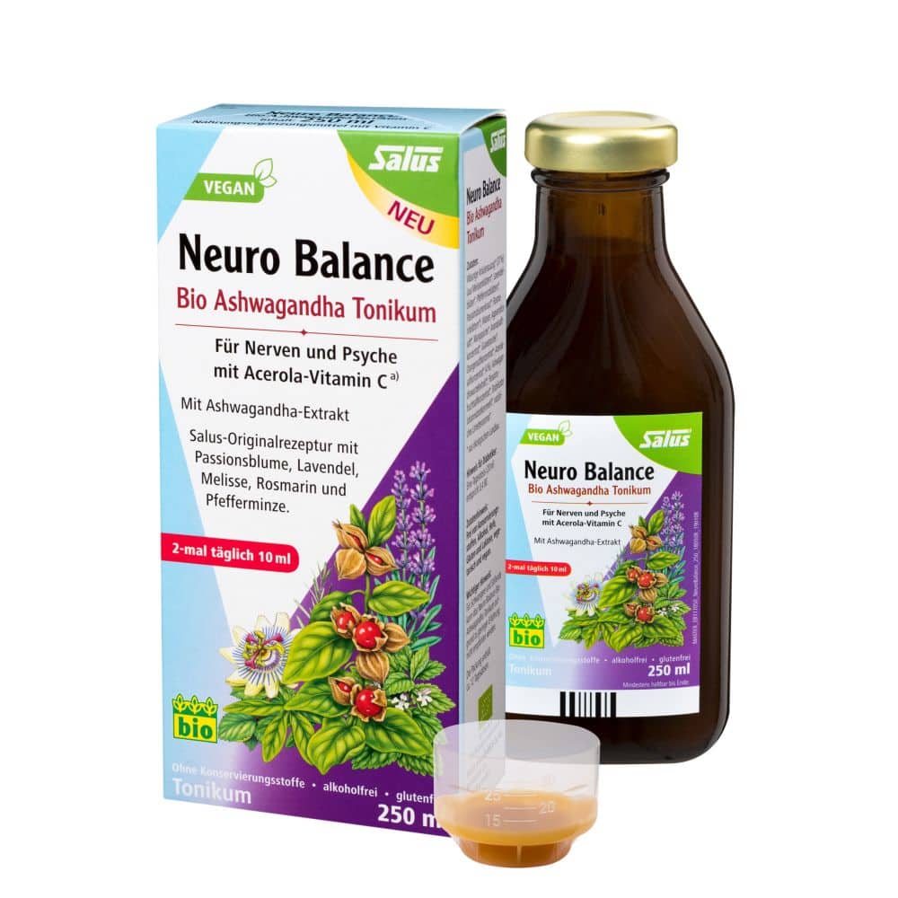 Salus Neuro Balance Bio Ashwagandha Tonikum 250 ml Tonikum