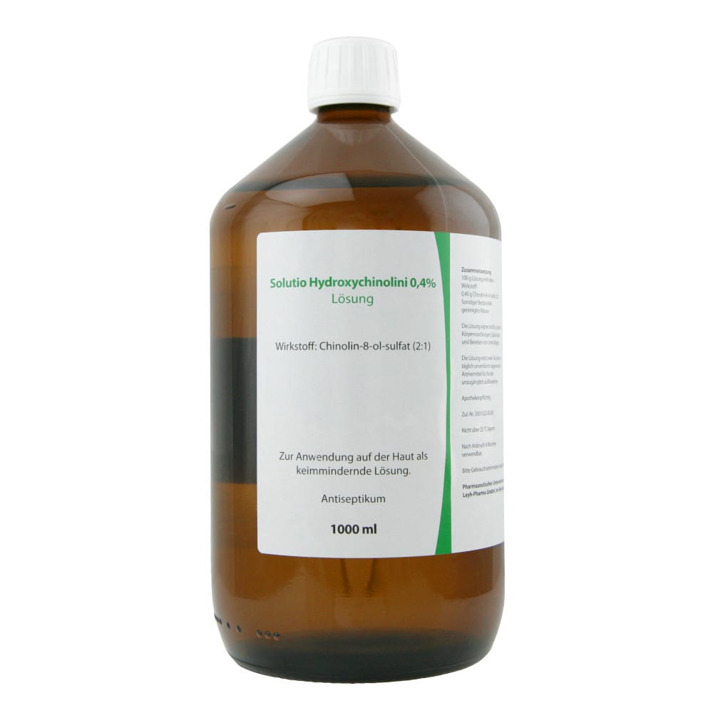 SOLUTIO HYDROXYCHIN. 0,4% 1000 ml Lösung