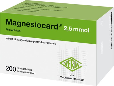 MAGNESIOCARD 2,5 mmol  200 St Filmtabletten