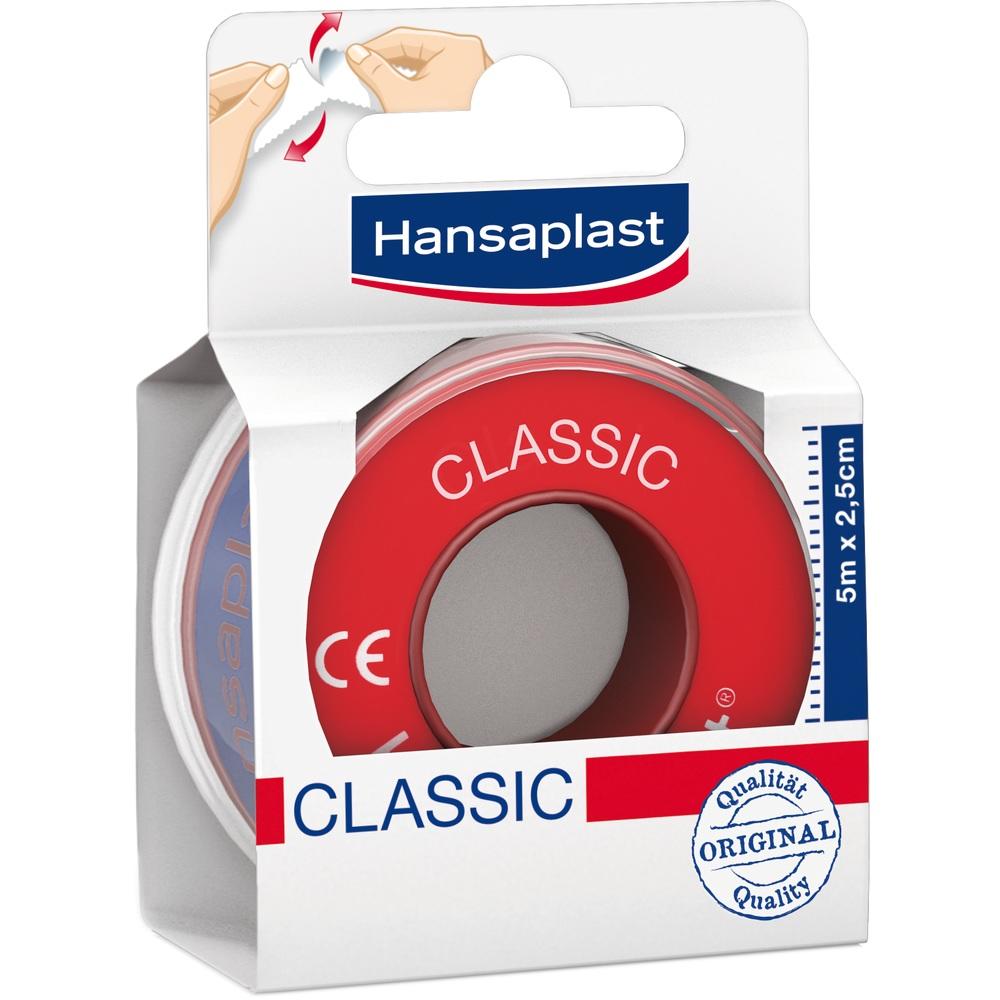 Hansaplast Classic 5m x 2,5cm 1 St Pflaster