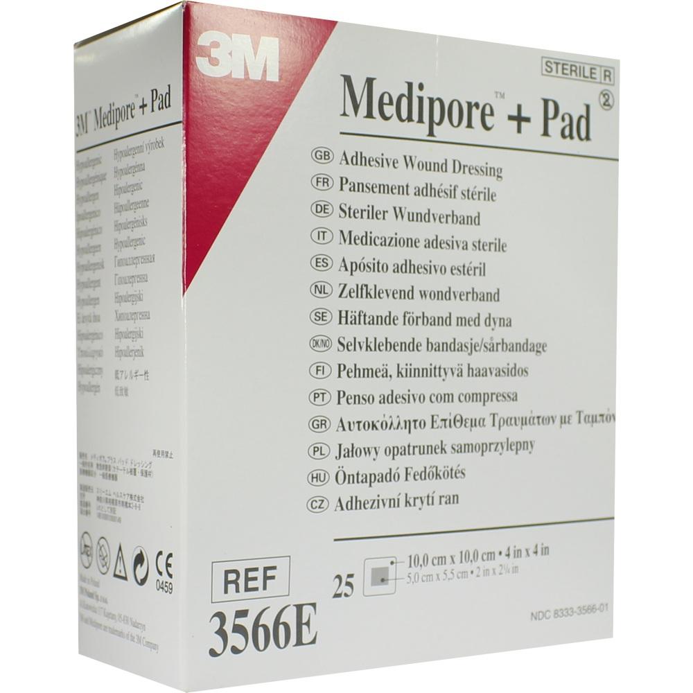 MEDIPORE Plus Pad 3566E steriler Wundverband 25 St Verband