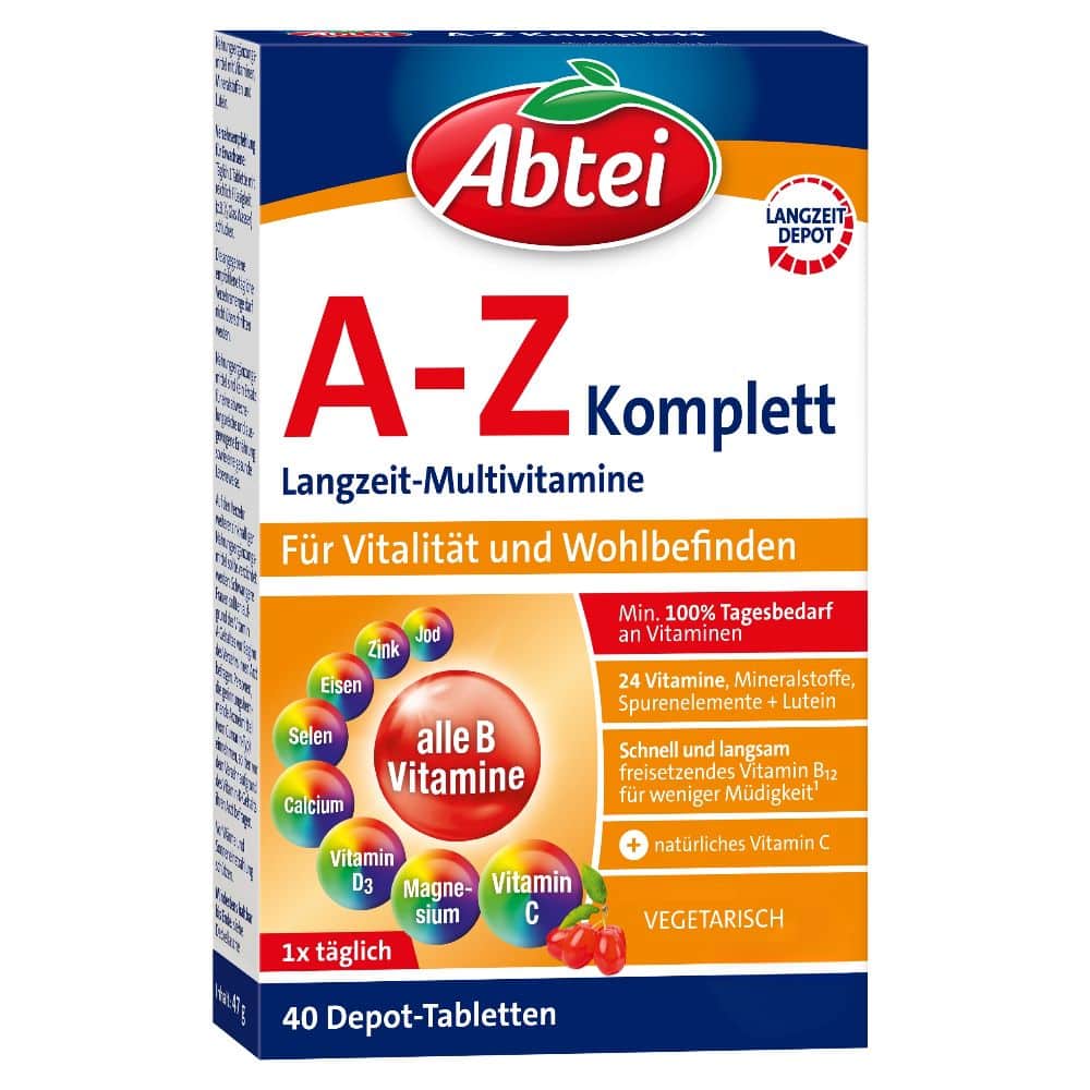Abtei A-Z Komplett 40 St Tabletten