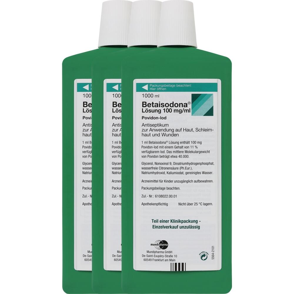 Betaisodona Lösung 3X1000 ml Lösung