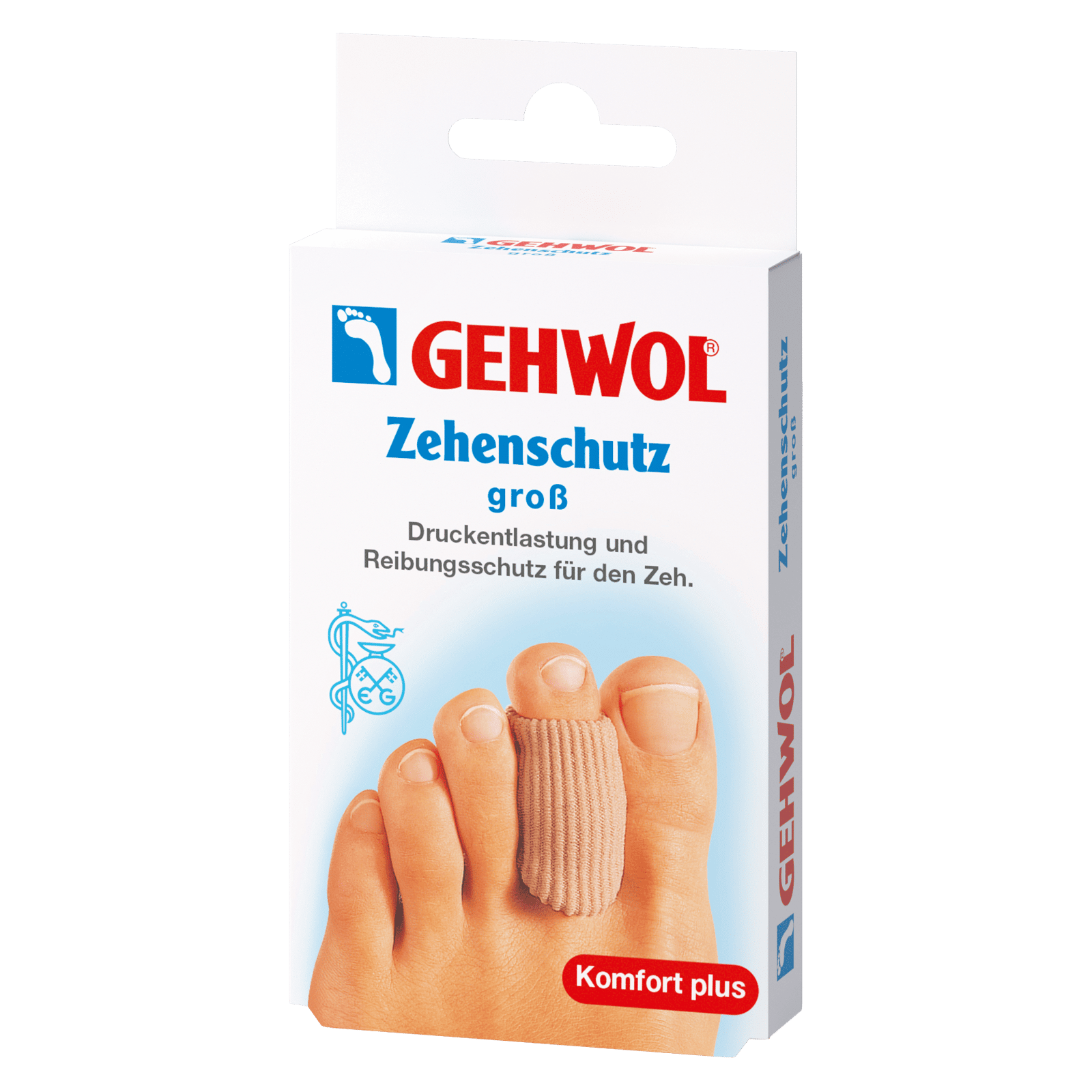 GEHWOL Polymer Gel Zehen Schutz groß 2 St