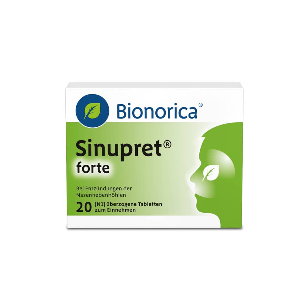 Sinupret forte  20 St Überzogene Tabletten