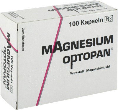 MAGNESIUM OPTOPAN Kapseln 100 St Kapseln