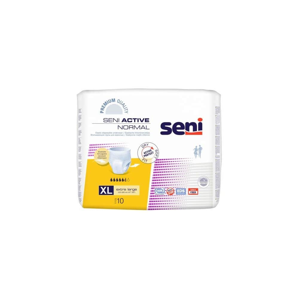 SENI Active Normal Inko.Slip.Einmal extra large 10 St