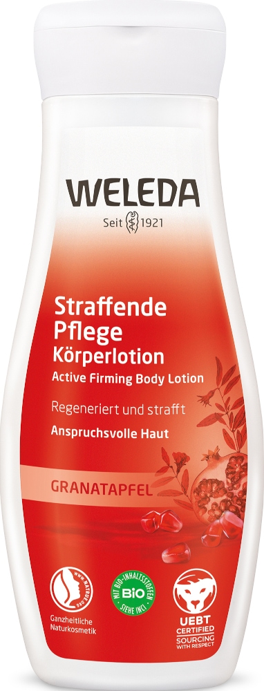 Weleda Straffende Pflege Körperlotion Granatapfel 200 ml Lotion