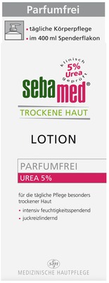 sebamed TROCKENE HAUT LOTION PARFÜMFREI UREA 5% 400 ml Lotion