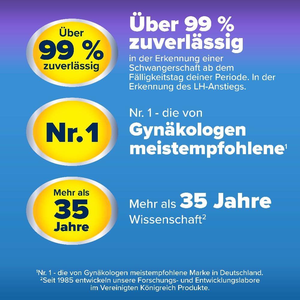 Clearblue Ovulation u. Schwangerschaftstest 12 St Kombipackung