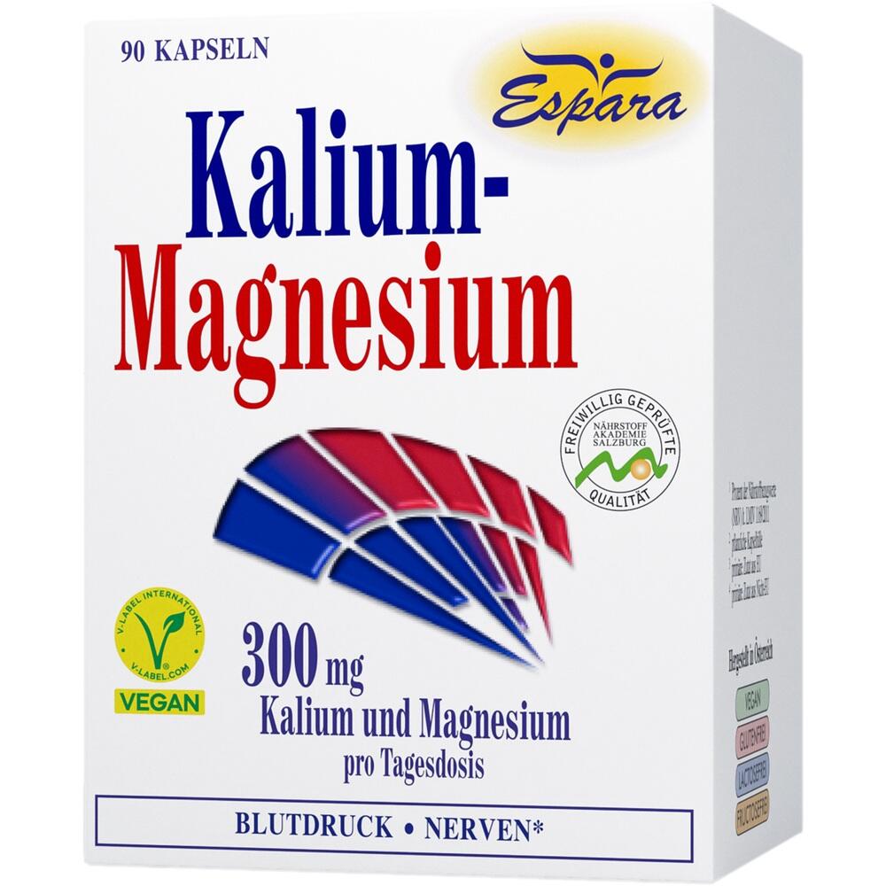 Espara Kalium Magnesium 90 St Kapseln