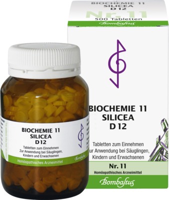 BIOCHEMIE 11 Silicea D 12 Tabletten 500 St Tabletten 500 St