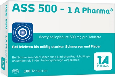 ASS 500-1A Pharma 100 St Tabletten