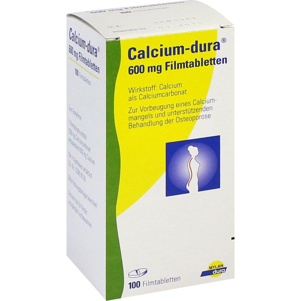 Calcium-dura 600mg 100 St Filmtabletten