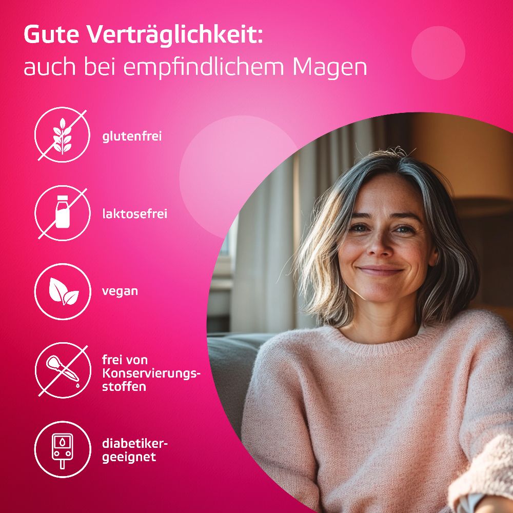 FEMMANOSE F – Trinkgranulat mit je 2000 mg D-Mannose Pulver und 100 mg Preiselbeer-Extrakt 60 St Granulat