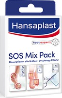 Hansaplast footexpert SOS Mix Pack Blasenpflaster 6 St Pflaster
