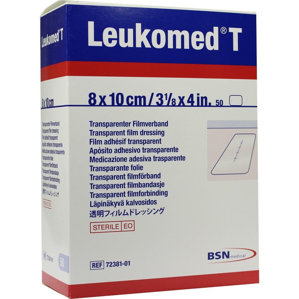 LEUKOMED transp.sterile Pflaster 8x10 cm 50 St Pflaster