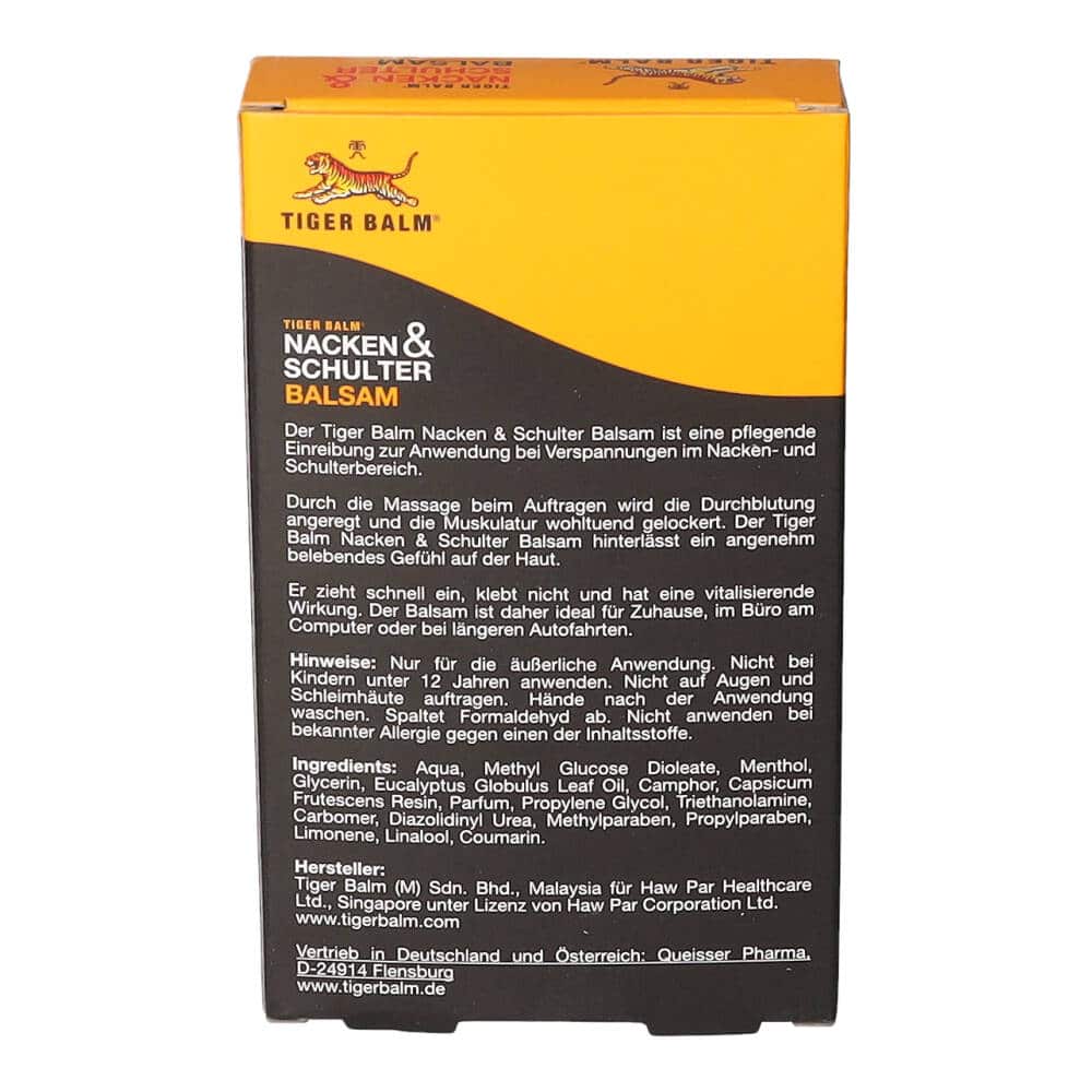 TIGER BALM NACKEN & SCHULTER BALSAM 50 g Balsam