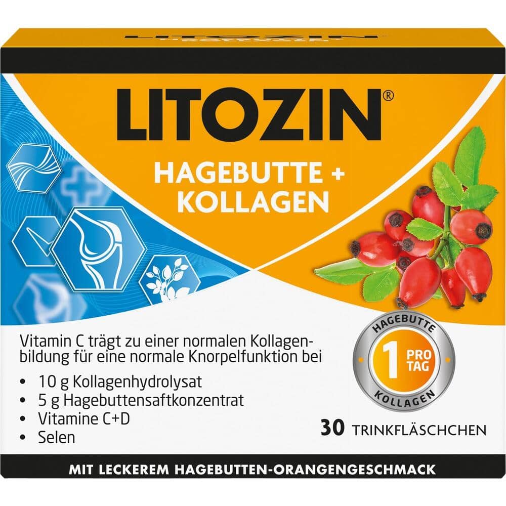 LITOZIN HAGEBUTTE+KOLLAGEN 30X25 ml Ampullen