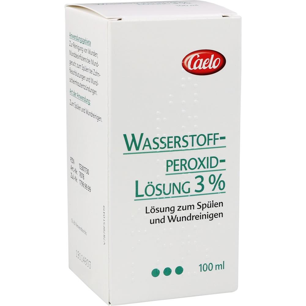 Caelo WASSERSTOFFPEROXID-LÖSUNG 3% 100ml 100 ml Flüssigkeit