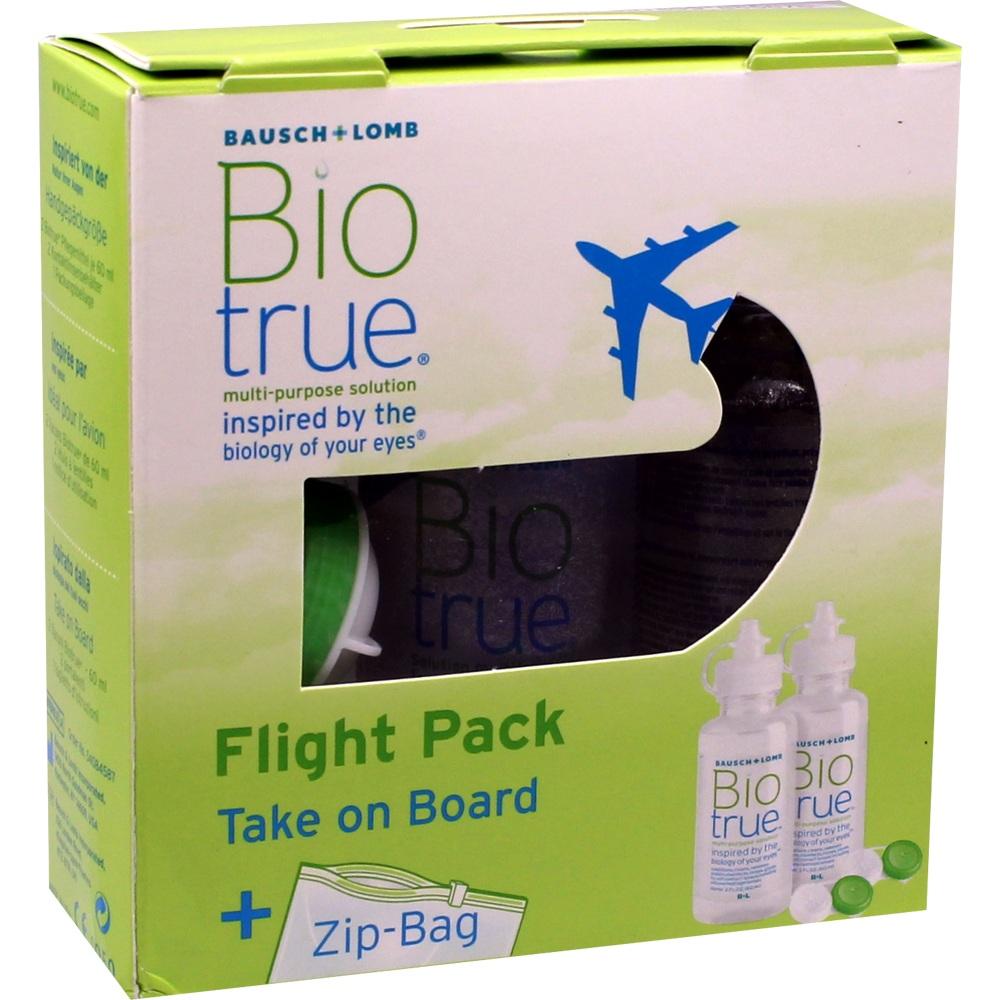 BIOTRUE All in one Lösung Flight Pack 2X60 ml