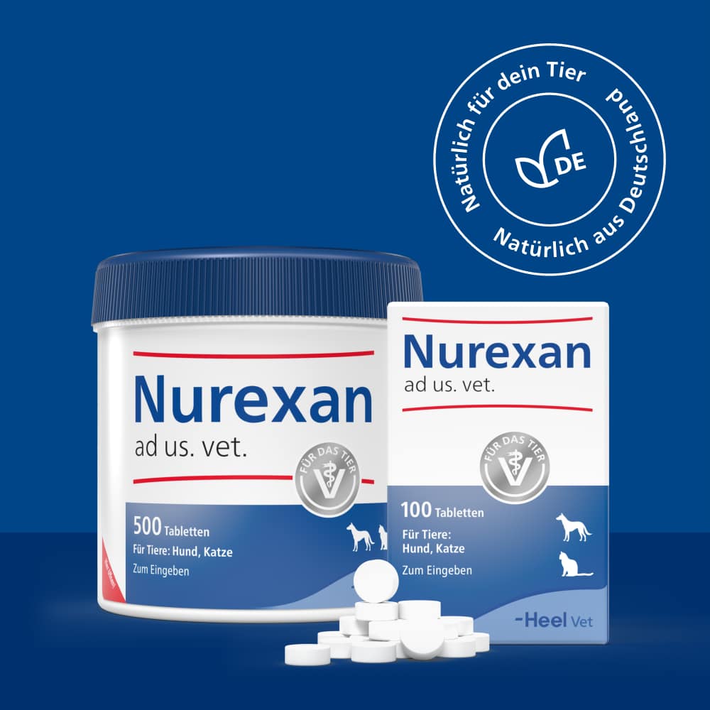 Nurexan ad us. vet. Für Hunde und Katzen 500 St Tabletten