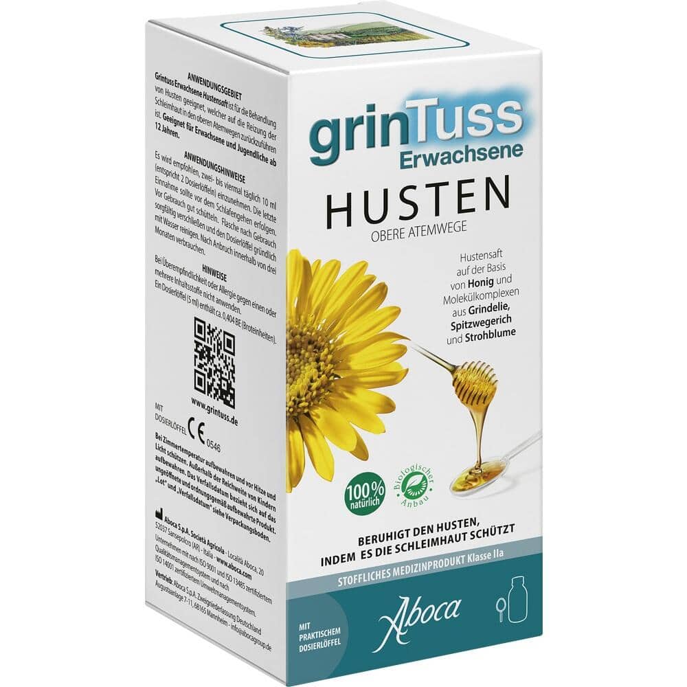 grinTuss HUSTEN Erwachsene  128 g Sirup