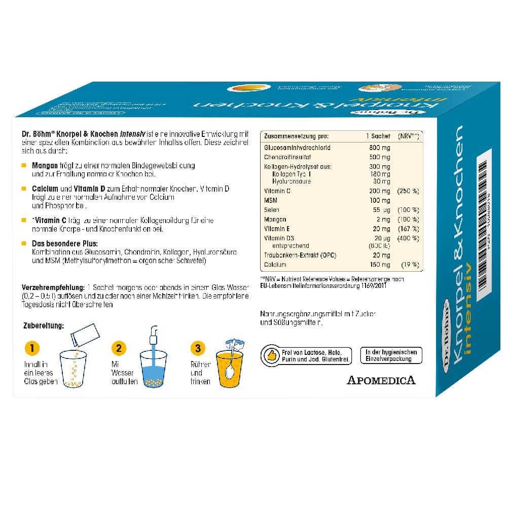 Dr. Böhm Knorpel&Knochen intensiv 30X5.7 g Pulver