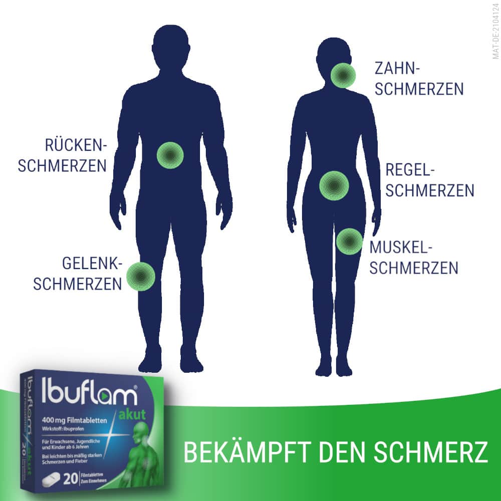 Ibuflam akut 400 mg  50 St Filmtabletten