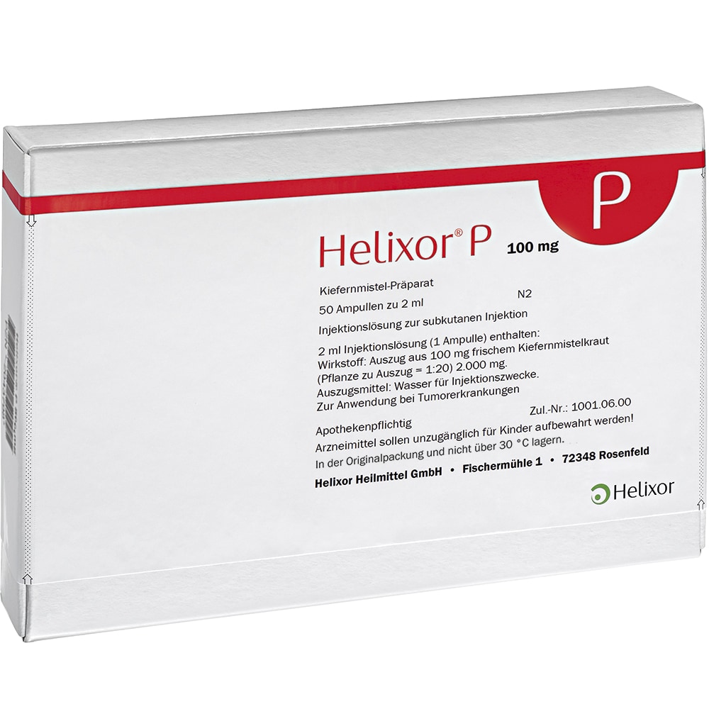 HELIXOR P Ampullen 100 mg 50 St Ampullen