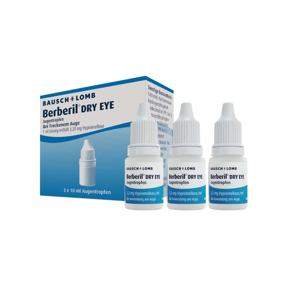 Berberil Dry Eye 3X10 ml Augentropfen