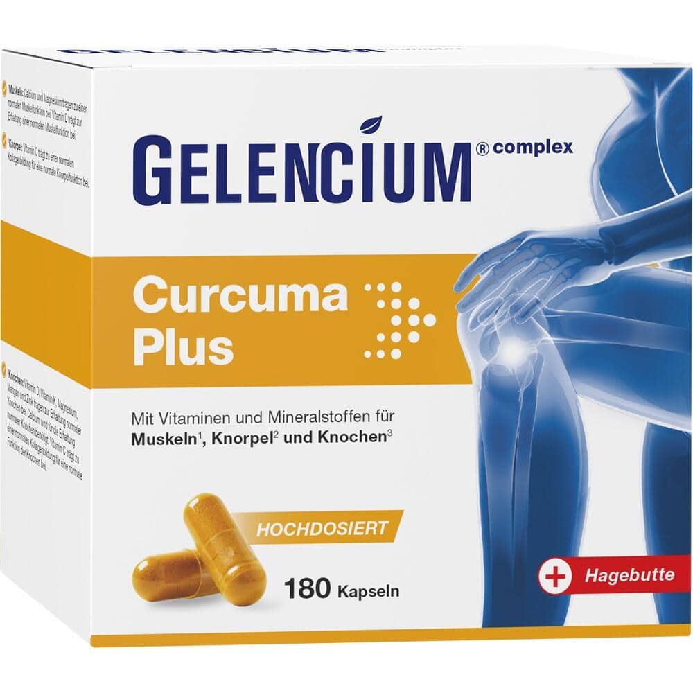 GELENCIUM Curcuma Plus 180 St Kapseln