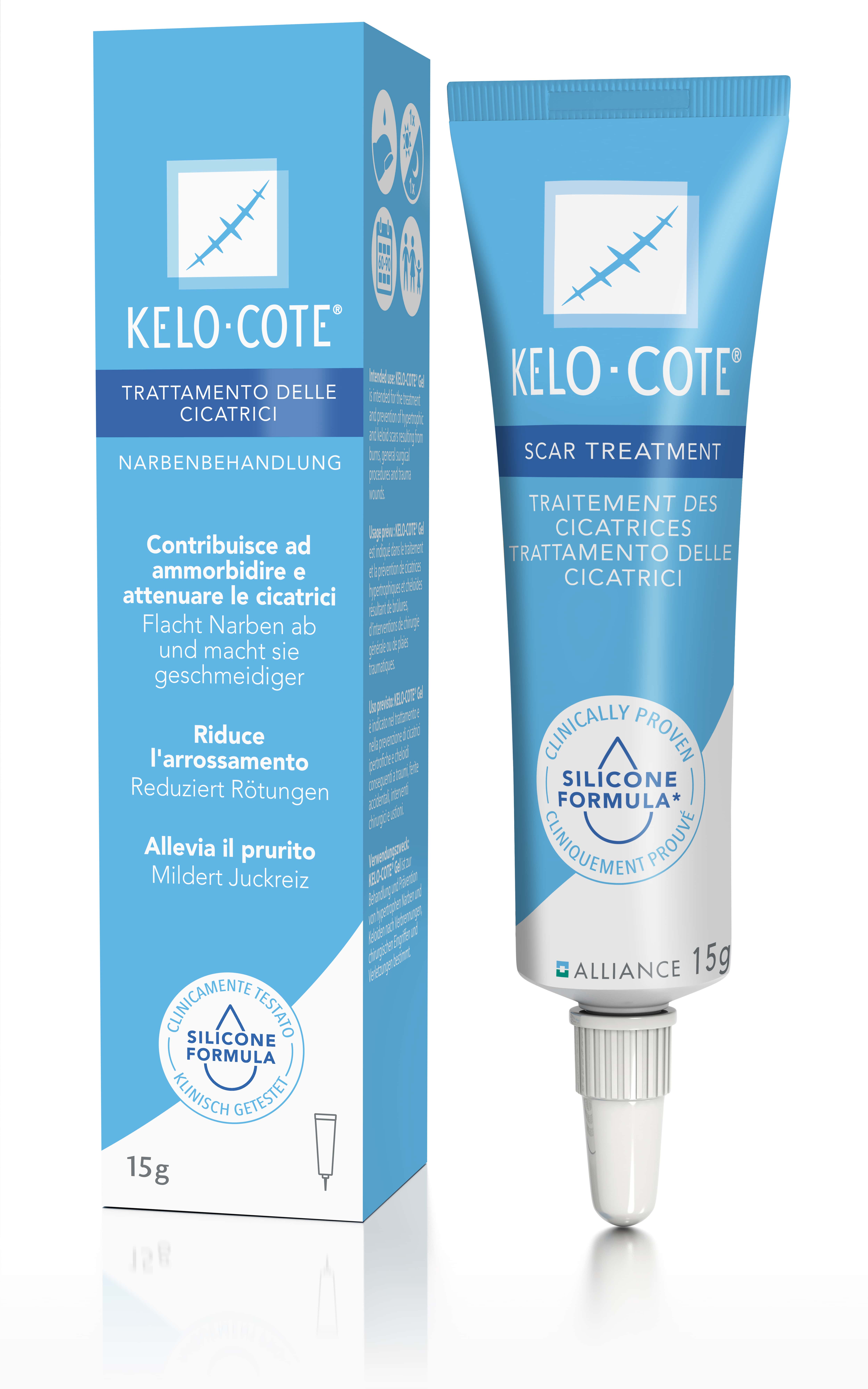 KELO-COTE Silikon Gel zur Behandlung von Narben 15 g Gel
