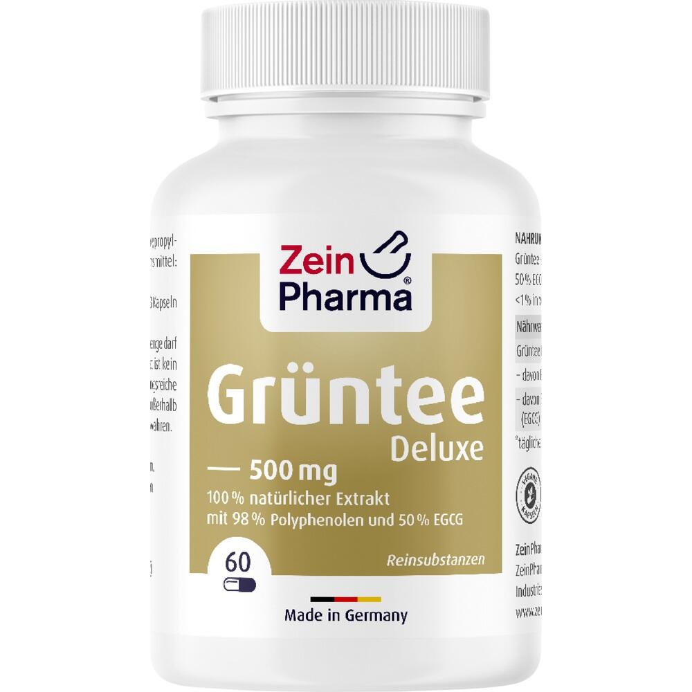 Zein Pharma GRÜNTEE Kapseln Deluxe 60 St Kapseln