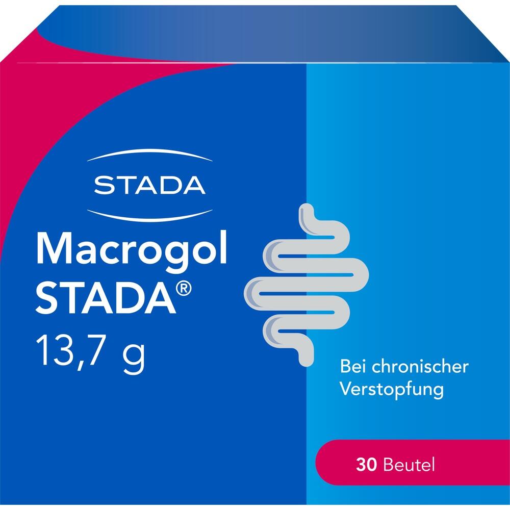 Macrogol STADA 13,7g 30 St Pulver zur Herstellung einer Lösung zum Einnehmen